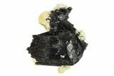Black Tourmaline (Schorl) Crystals with Orthoclase - Namibia #132220-1